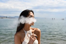 Vaping is an affordable, popular option for inhaling CBD oil. Photo by Forstemann Berlin on Unsplash.