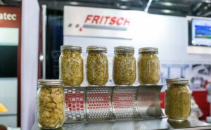 FRITSCH technology milling processing cannabis