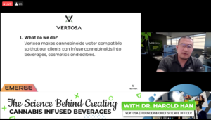 Dr. Han is the chief science officer for Vertosa.