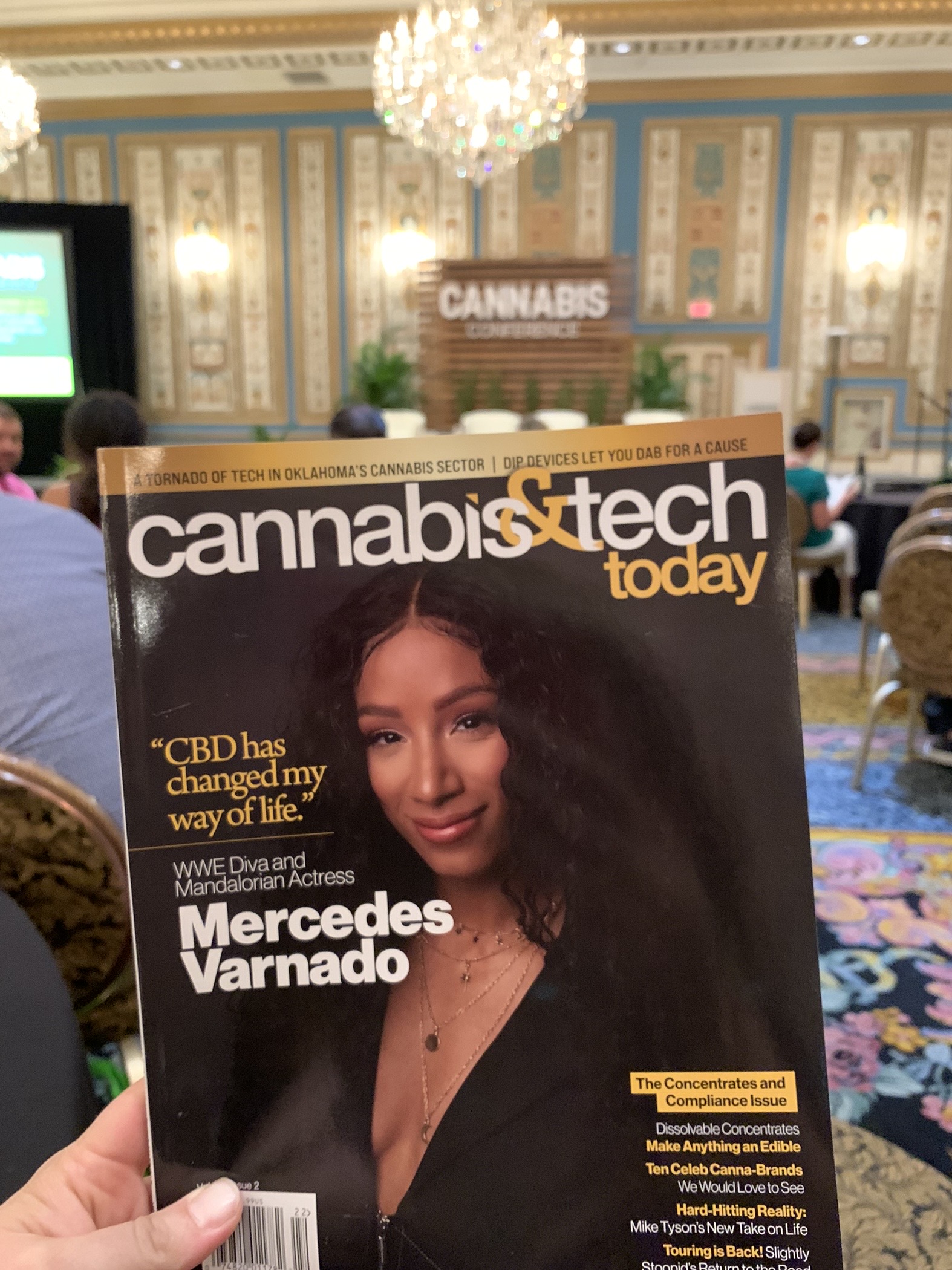 photo of Cannabis Conference Welcomes Attendees on Day One image