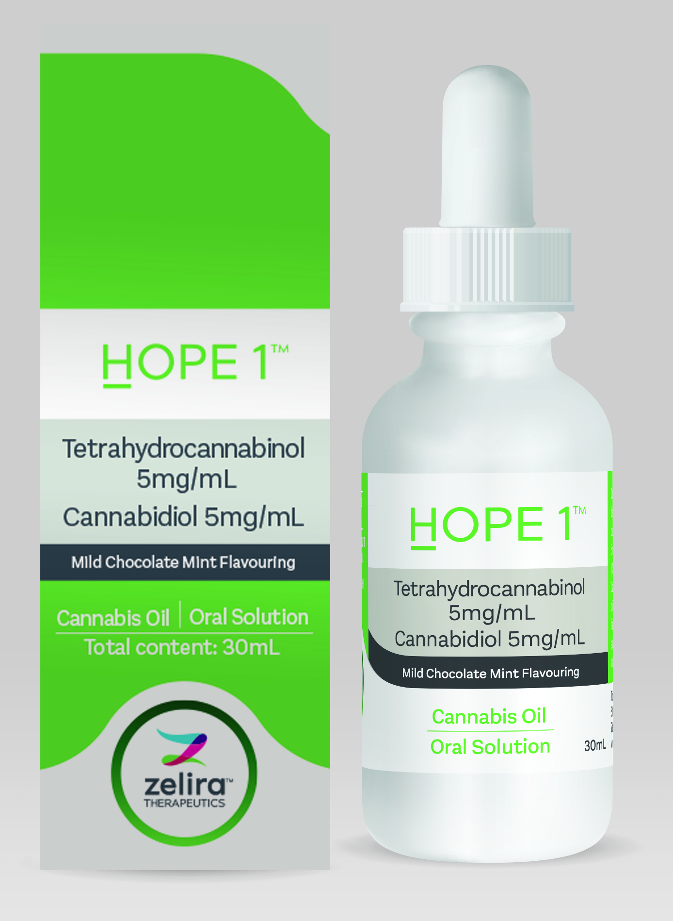 Zelia Hope 1 Box and Bottle 1 - Cannabis in a Capsule: Innovation at Work