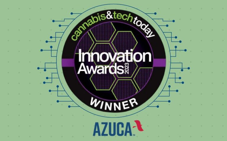 2023 Cannabis & Tech Today Innovation Award Winner Azuca